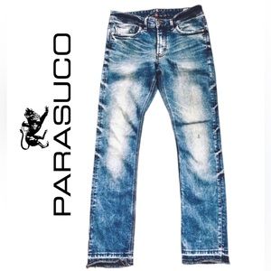 Men’s PARASUCO Acid Wash Jeans 30/33 Rare Find